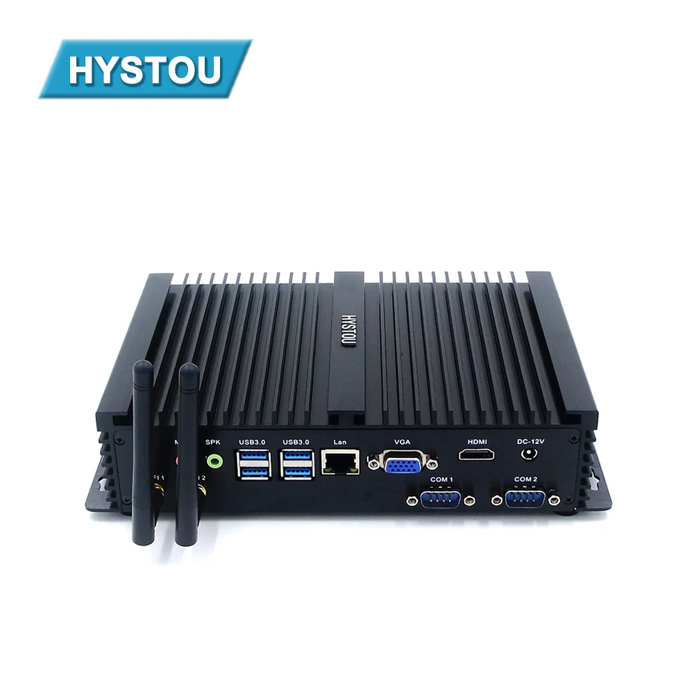 Промышленный компьютер i5 мини ПК Windows 10 с Intel Core i3 4010U 5005U 4200U 5250U 2 RS232 COM VGA 4 USB3.0 |