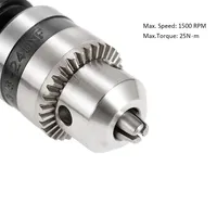 זווית ישרה 0.8-10mm מקצועי Attachment מקדחה הרחבה בנד מתאם זווית ישרה 90 מתאם מקדחה תואר אלחוטי 8mm Hex Shaft (3)