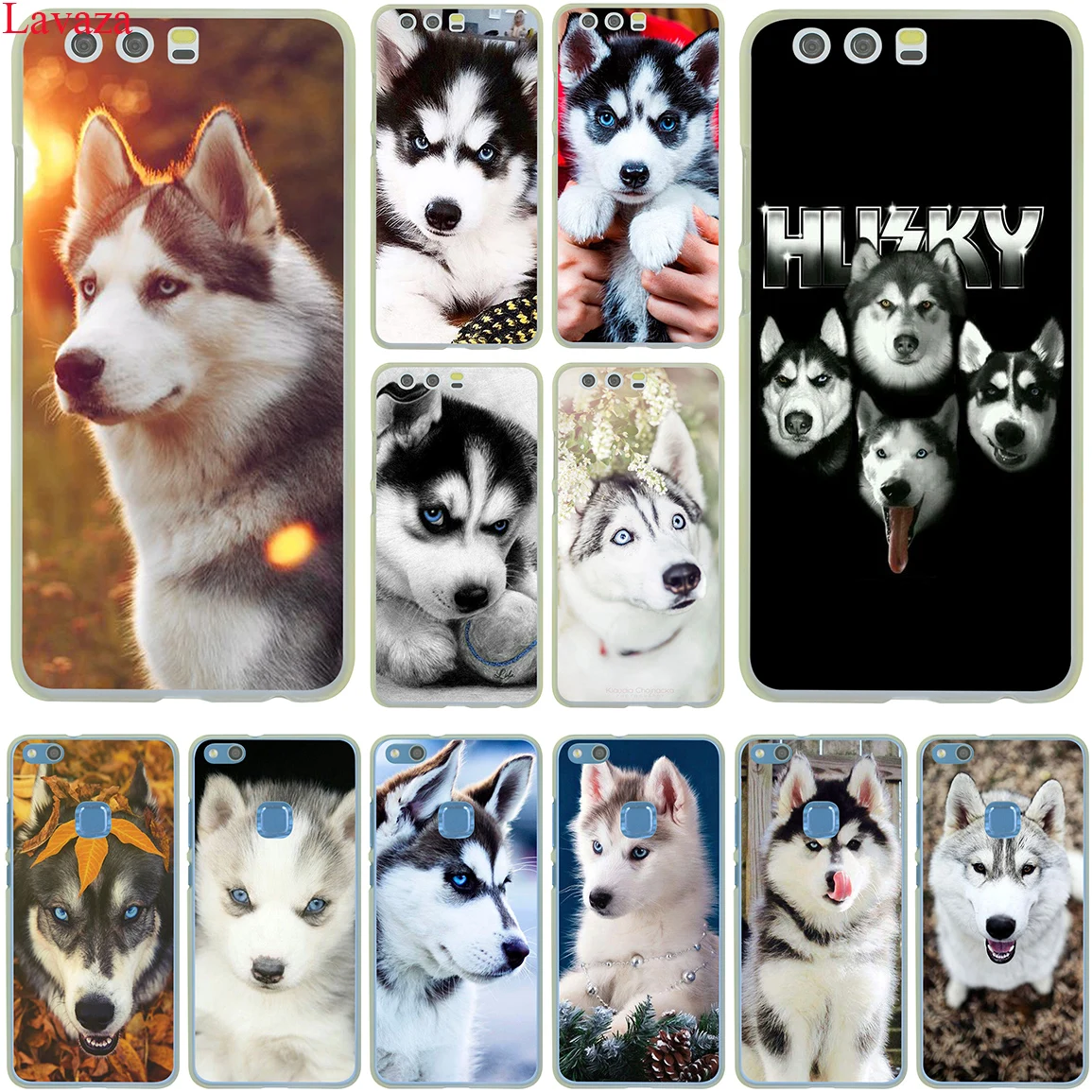 

Lavaza Animal Husky puppy Hard Case for Huawei P30 P20 P10 P9 Plus P8 Lite Mini 2017 2016 2015 P smart Z 2019
