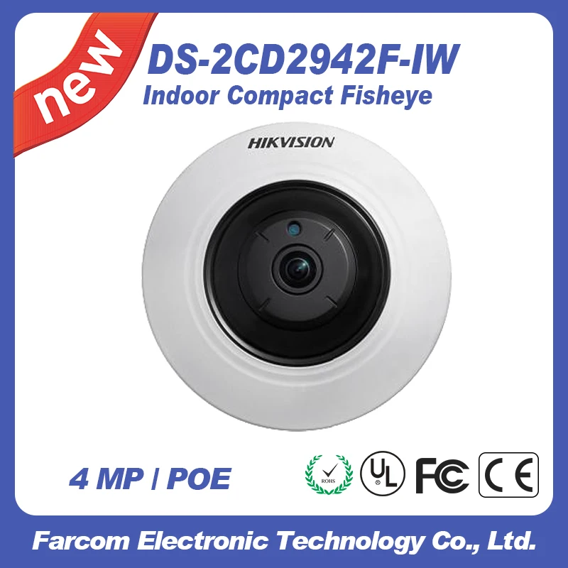 Hikvision Камеры видеонаблюдения DS 2CD2942F IW TVI CCTV ИК POE камеры Мониторы Wi Fi камеры|wifi