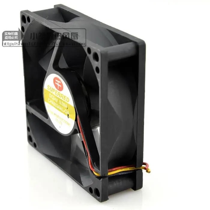 Бесплатная доставка. CHA8024AL OA 24 v 0 09 A 8 см 8025 тепловыделение ультра тихий