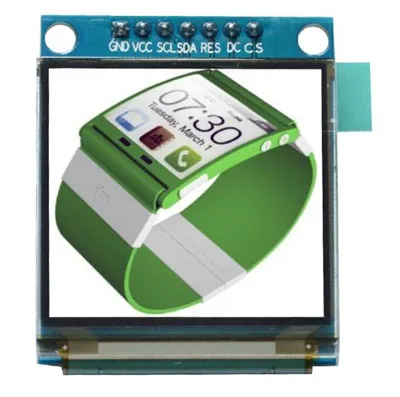 

maithoga 1.5 inch 7P SPI Full Color OLED Display Screen Module SSD1351 Drive IC 128(RGB)*128