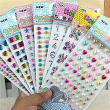Many Styles Mixed Color Acrylic Rhinestone Crystal Decoration Stickers 3D Baby Kids boys girls DIY Cute Children toys Stickers Many Styles Mixed Color Acrylic Rhinestone Crystal Decoration Stickers 3D Baby Kids boys girls DIY Cute Children toys Stickers