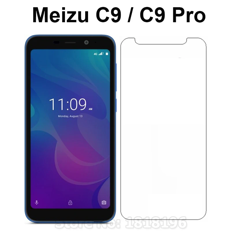 Ультратонкое закаленное стекло для MEIZU C9 PRO, Защитная пленка для экрана 9 H, закаленное переднее стекло для мобильного телефона для MEIZU C9, чехол, стекло