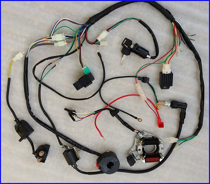 stock in usa 50/70/90/110cc/125cc wire harness wiring cdi assembly stock in usa 50/70/90/110cc/125cc wire harness wiring cdi assembly, Wiring diagram
