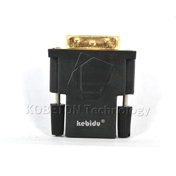 Kebidu 24 + 1P цифровой DVI штекер до 19 контактов HDMI тип A переходник с женской розеткой