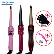 Для накрутки волос утюги для волн волос модельер палочка мягкая гофрированная верхняя изоляция керамическое покрытие конические локоны