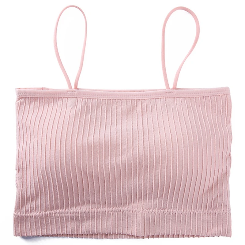 Pink Тонкий наплечный ремень, обернутый вокруг груди, нагрудный ремень, защита от освещения, нижнее белье, спортивный бюстгальтер - Цвет: Pink