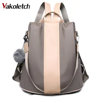 

Mochila Feminina Light School Shoulder Bag for Teenagers Girls Waterproof Casual Women Backpack Purse Anti-theft Rucksack KL657