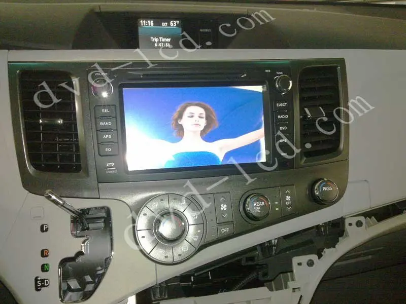 wholesale Toyota Sienna 2010 2014 car DVD player GPS Navigation system