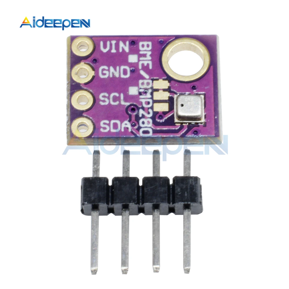

BME280 3 In 1 GY-BME280 Digital Sensor Temperature Humidity Barometric Pressure Sensor Module SPI I2C DC 1.8-5V