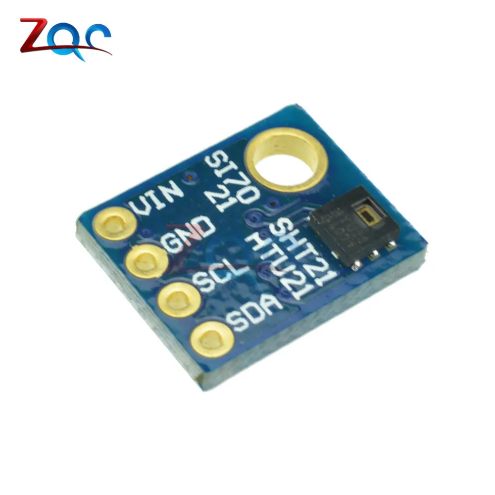 

HTU21D SHT21 IIC/I2C Digital Temperature & Humidity Sensor Breakout Board Module For Weather Stations Humidor Control