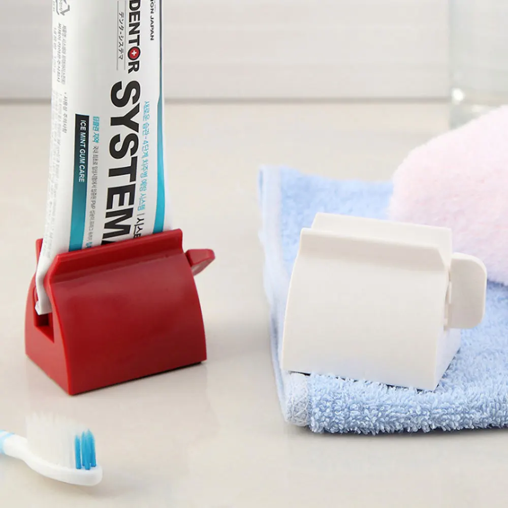 

Mini Rolling Tube Toothpaste Squeezer Dispenser Multifunctional Toothpaste Dispenser Stand Holder Bathroom Accessories Gadget