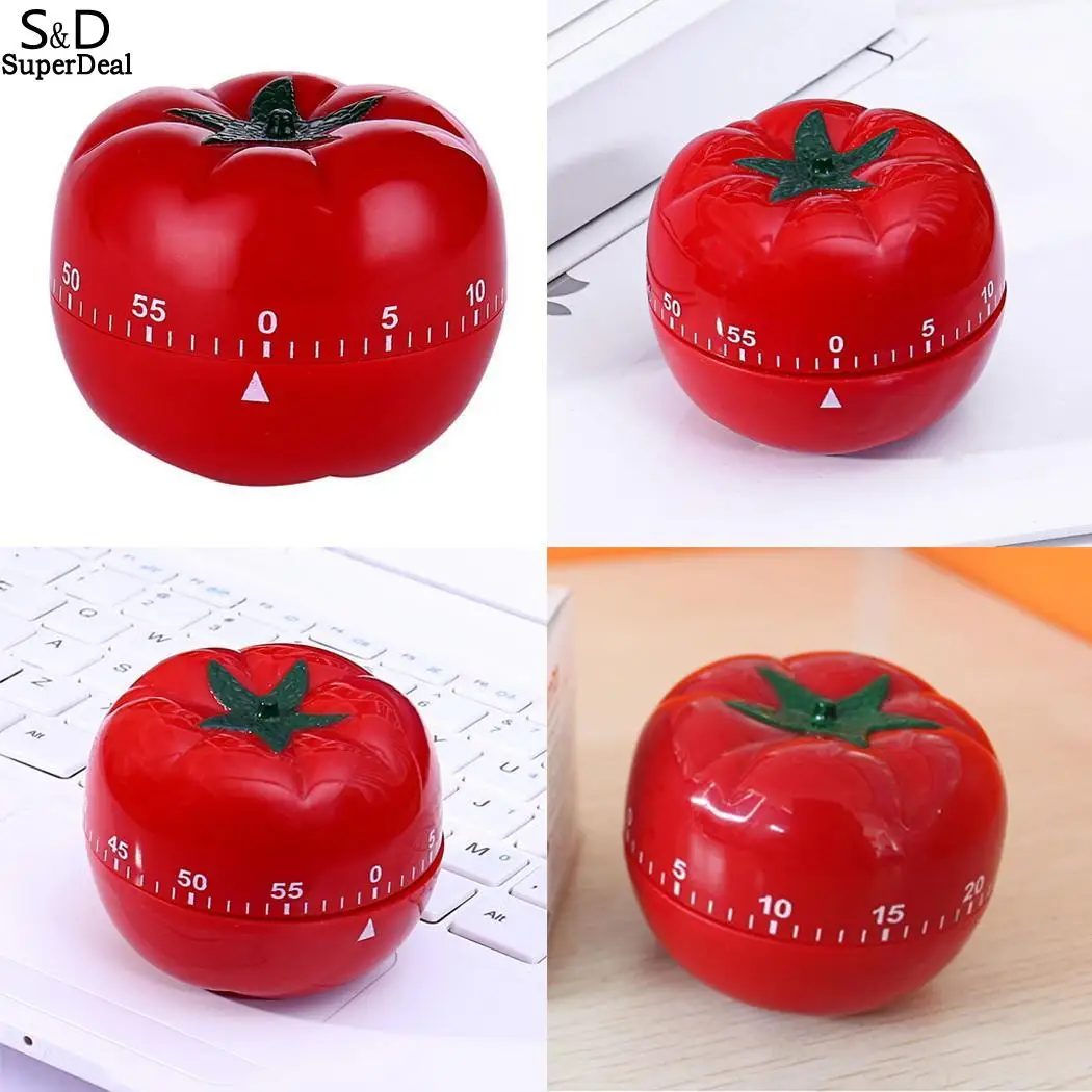 

Countdown Degree 360 Red Mechanical Kitchen Cooking kitchen timer Tomato Countdown
