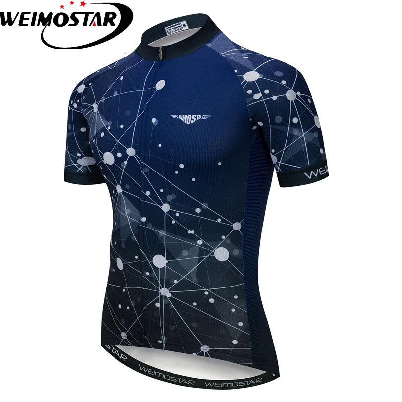 Спортивная кофта weimostar для мотоспорта Ropa Ciclismo Maillot командная одежда для велоспорта велосипедная одежда с коротким рукавом быстросохнущая
