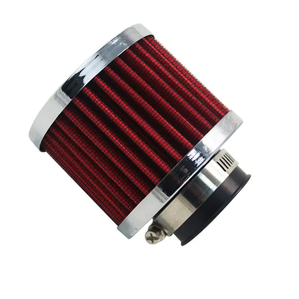 

Car Motor Air Filters Auto Cold Air Intake Filter Modified Small Mushroom Head 35MM Air Filter Breatherair Red Car Accessaries