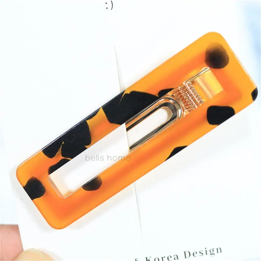 rectangle F2 M MISM заколки для волос для женщин, шпильки для волос, акриловые заколки в форме капли, блестящая фольга, блестящая Шпилька, заколка для волос - Цвет: rectangle F2