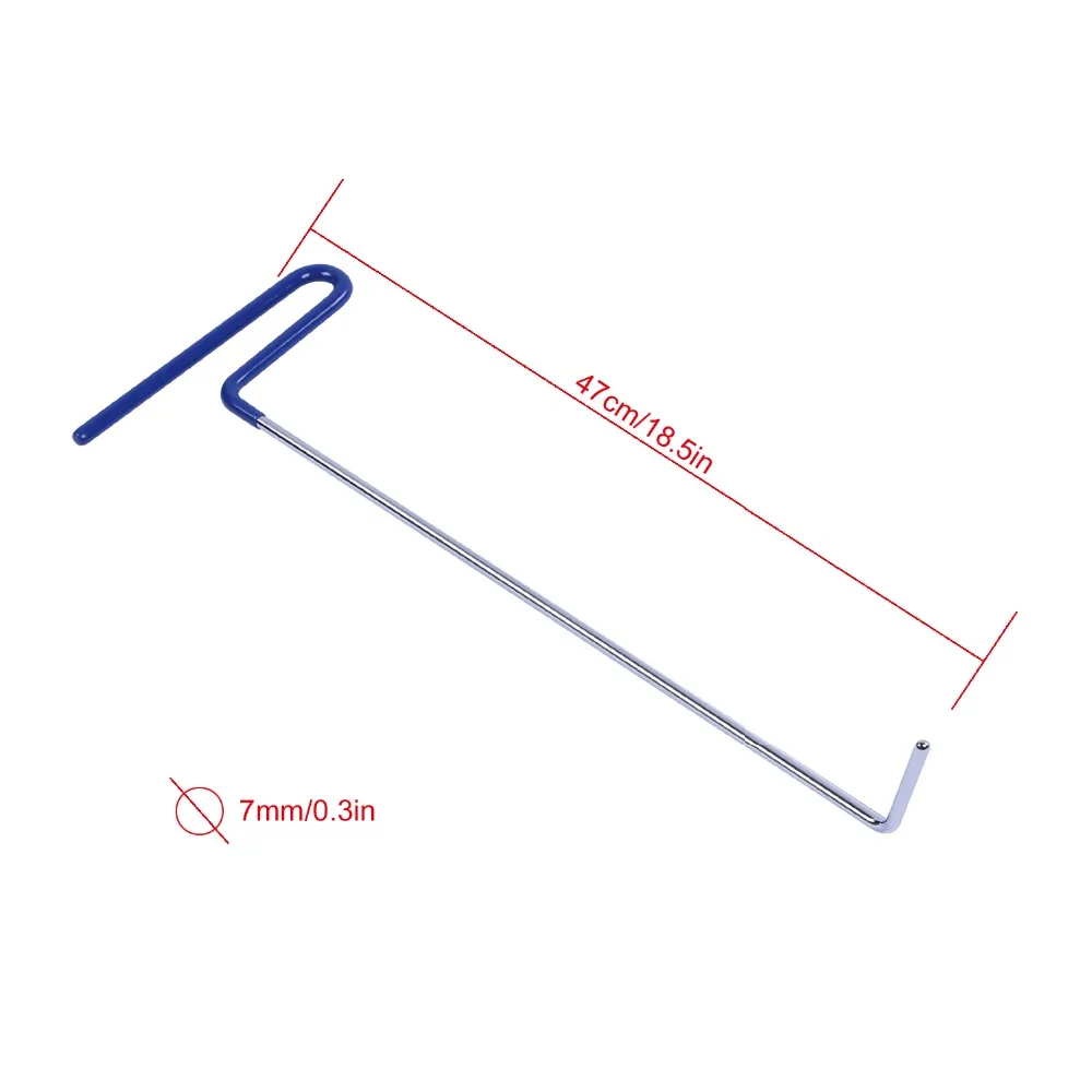 Супер PDR инструменты 11 шт. Синий Профессиональный Лом крючки стержни PDR крюк стержни Нержавеющая сталь Авто безболезненные вмятин ремонтные Инструменты Наборы