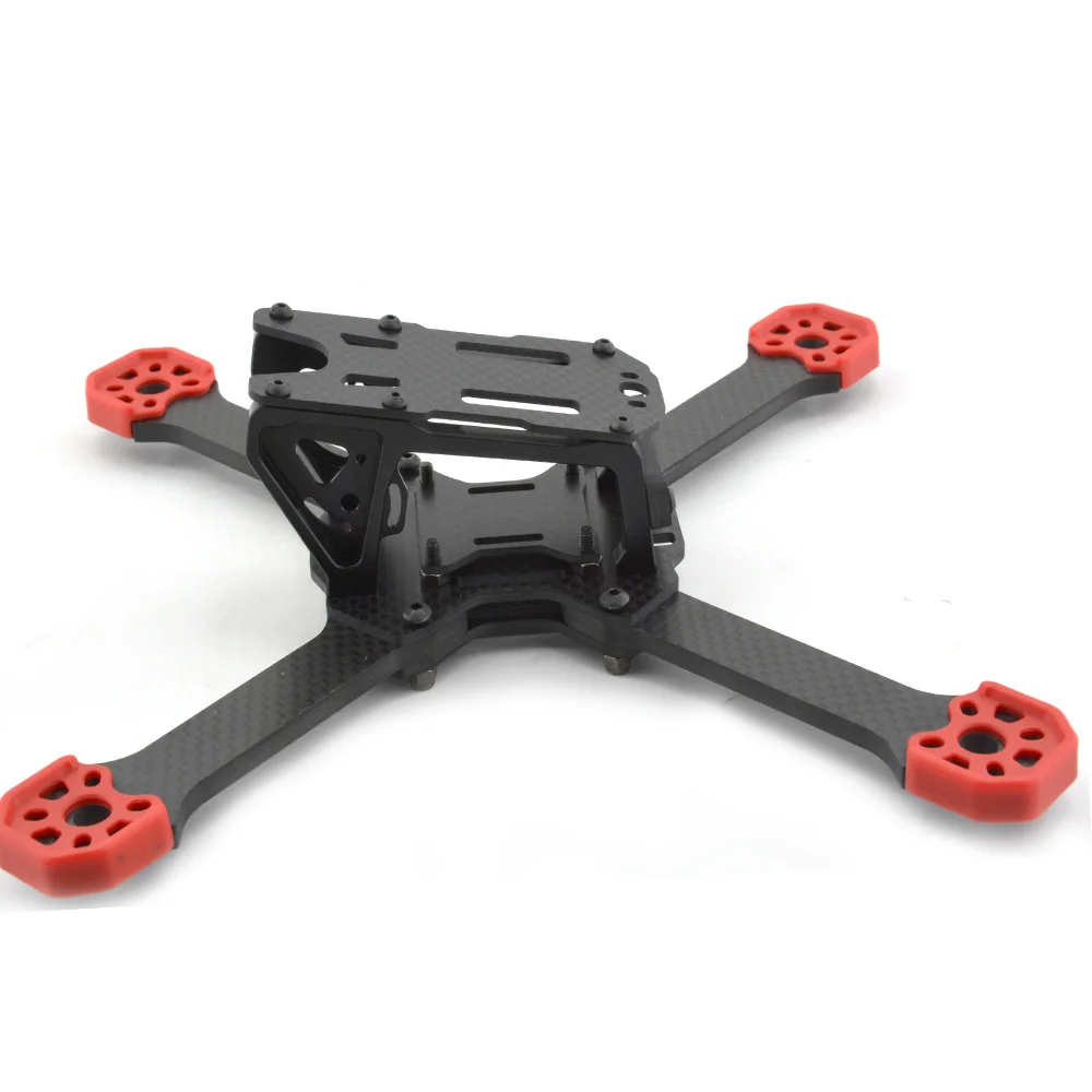 TRANSTEC Lightning 2 215 мм FPV Гоночная рама беспилотника 5 Arm 7075 CNC карбоновая комплект для F40