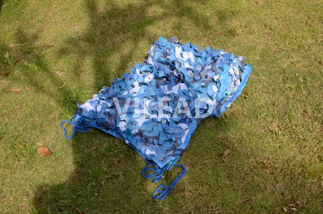 Special Price VILEAD 3.5M*6M Filet Camo Netting Blue Camouflage Netting Camo Tarp Fishing Tent Beach Tent Silicone Tarp Camping Shade Canopy Special Price VILEAD 3.5M*6M Filet Camo Netting Blue Camouflage Netting Camo Tarp Fishing Tent Beach Tent Silicone Tarp Camping Shade Canopy