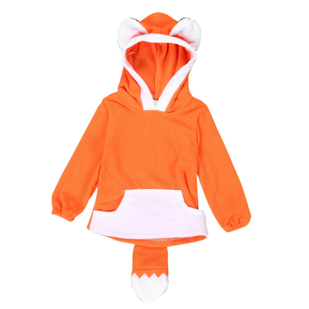 

ARLONEET baby boy&girl Cartoon Design Fox Hooded coat Child spring thin Jacket Outwear Coats Kids Clothing W0203