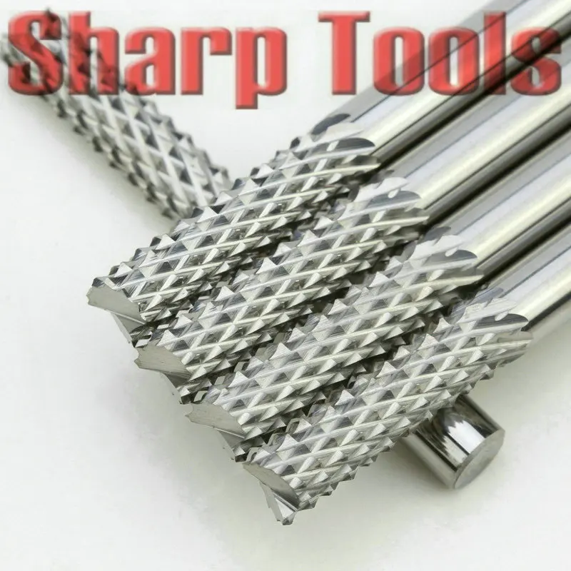 cnc pcb cutter milling tools engraving bit cutting tool carbide end mill set_1