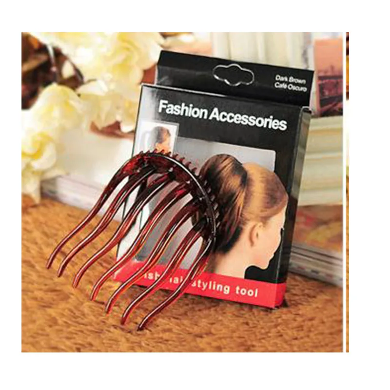 Полезная шпилька для волос заколка гребешок хвоста ободок повязка на голову