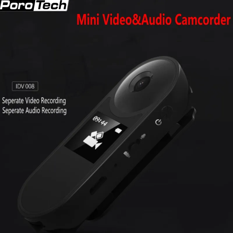 

Mini DVR Camera IDV008 HD 1080P Wearable Body Bike Camcorder DV Loop Video Recorder seperate Voice Pen Recorder support 128GB