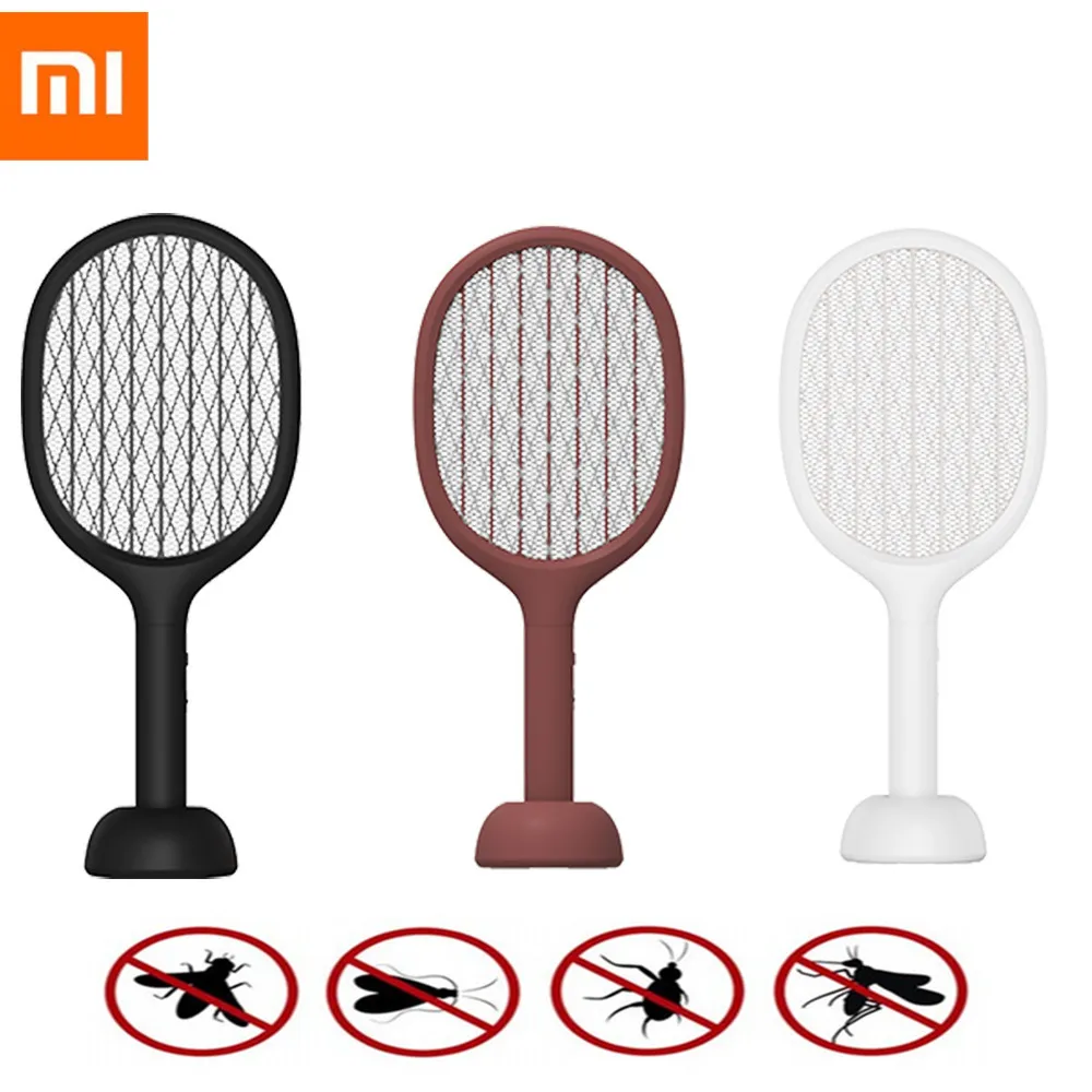 

MIJIA SOLOVE Electric Mosquito Swatter P1 Smart Mosquito Killer Portable Handheld Insect Fly Bug Traps Outdoor Indoor