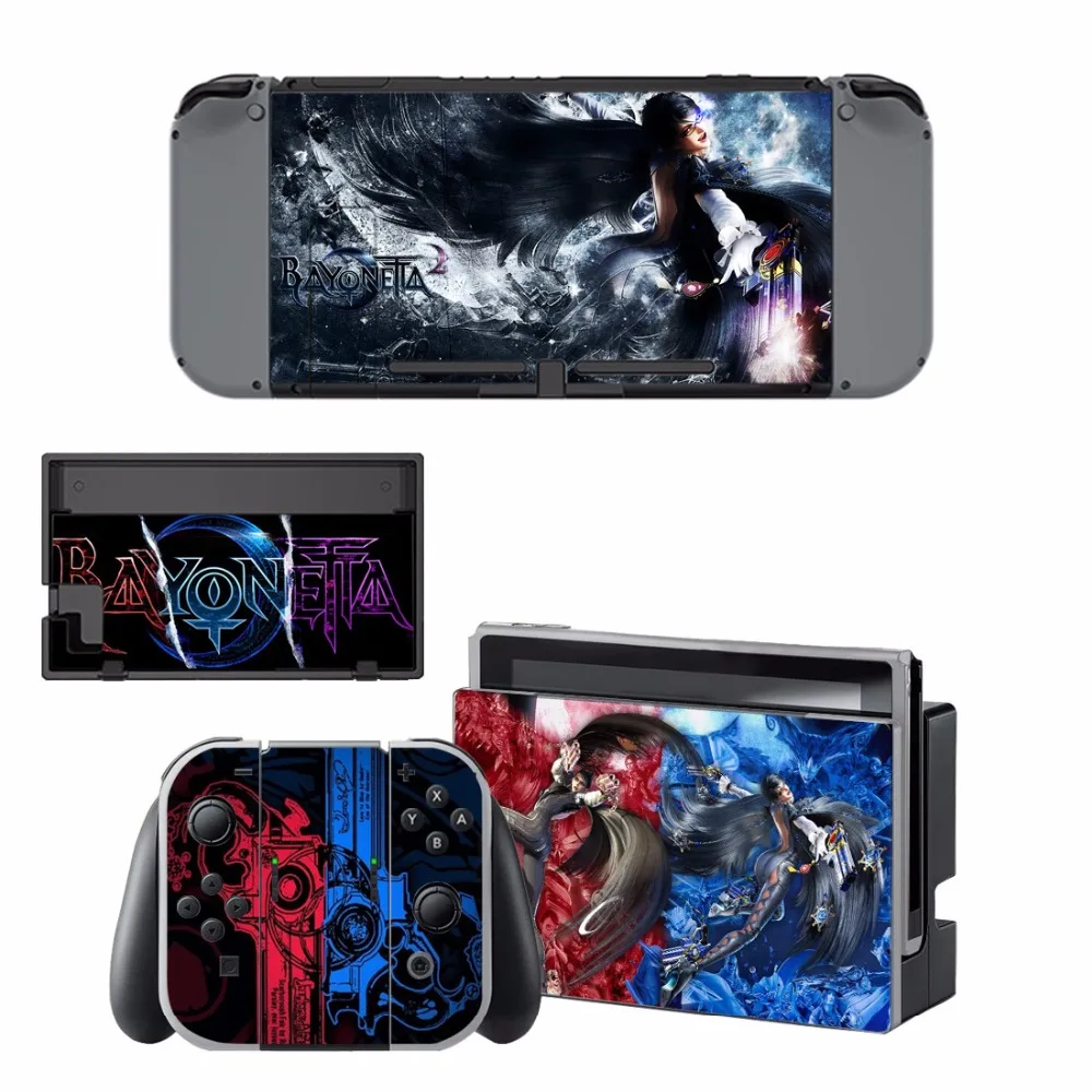 Наклейка для игровой приставки Bayonetta 2 наклейка консоли Nintendo Switch и контроллера NS