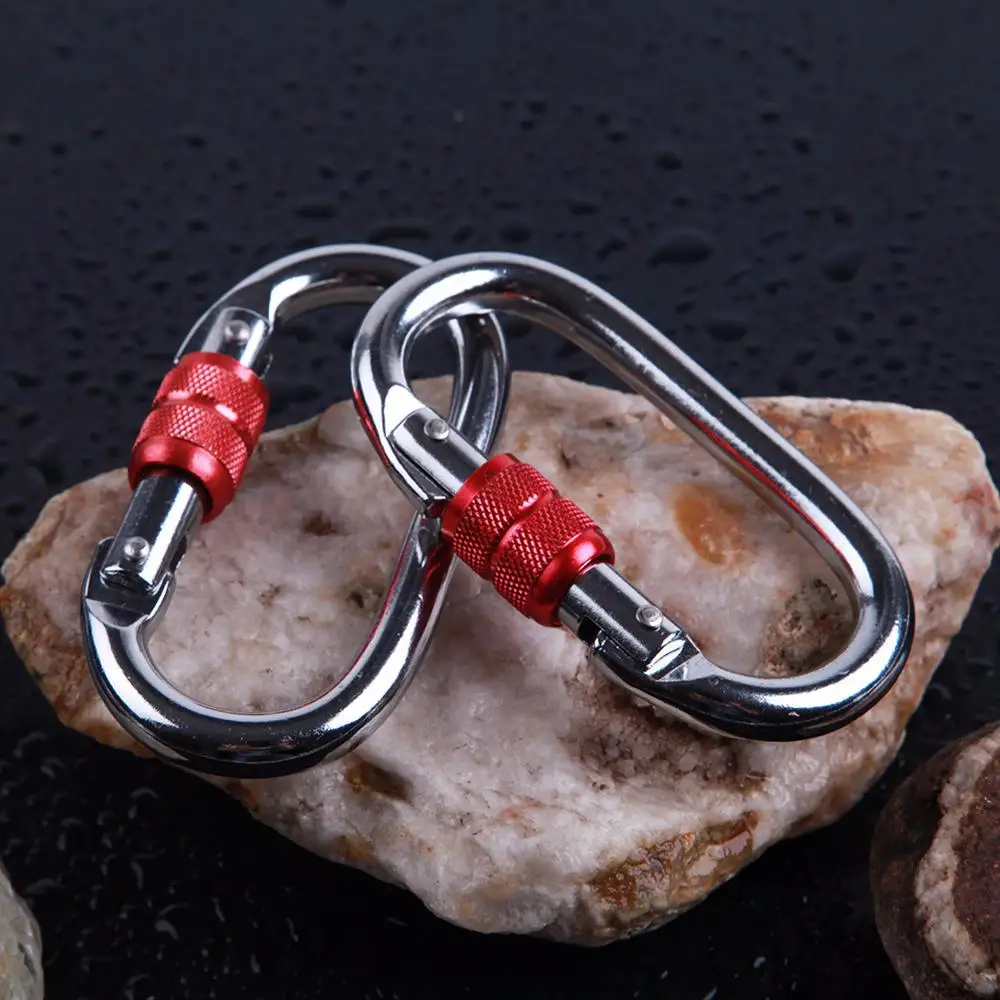 Carabiner Clips Heavy Duty 25KN/5600LB - 4.3" Large Caribiniers for Hammocks, Rigging, Gym, Yoga 2