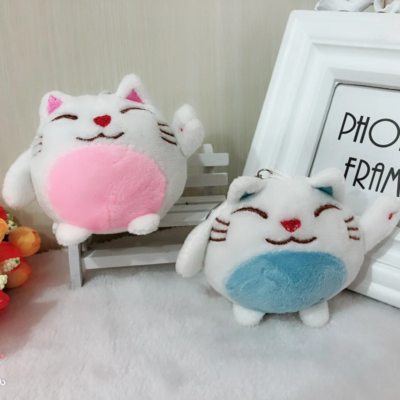 

HOT Plush TOTORO Key Chain TOY , 10CM Cat Plush Stuffed Toy Doll - Kid's Birthday Key Ring Pendant Gift Plush Toys