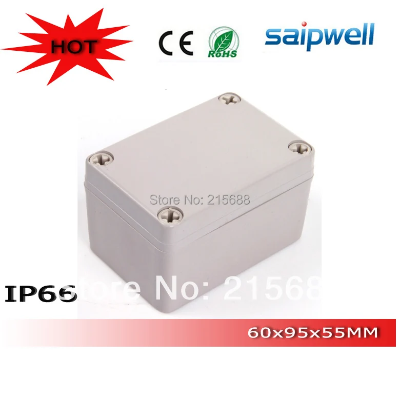 low shipping high quality Saipwell ip66 waterproof terminal cable junction switch box 65 95 55mm DS