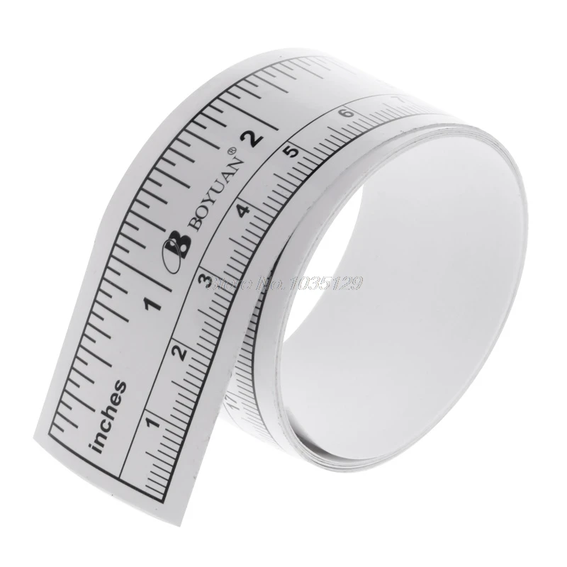 

1Pc 90cm Self Adhesive Metric Measure Tape Vinyl Ruler For Sewing Machine Sticker GZZ Dropship