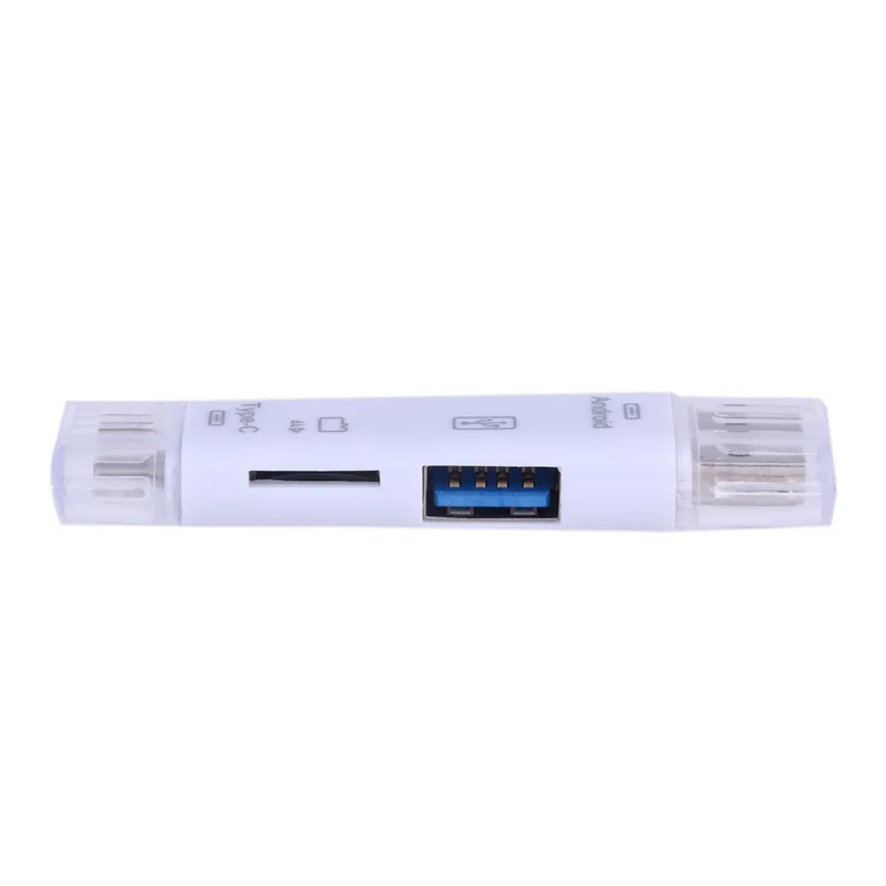 New 3 in 1 Type C Micro Card Reader USB Type C Flash Drive Adapter Connector 3