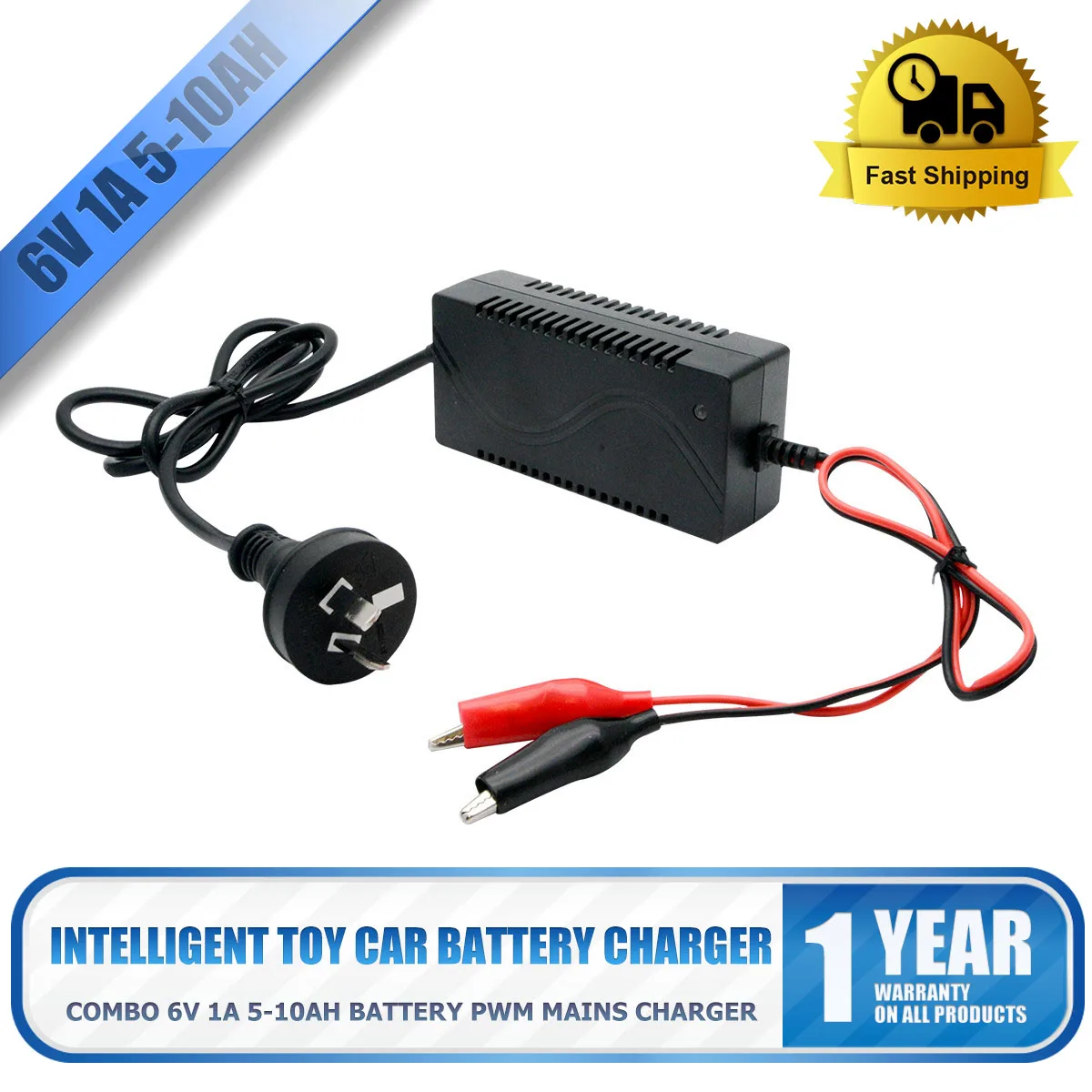 Batteria Auto Giocattolo Intelligente Caricabatterie Combo 6V 1A 5-10Ah Batteria Pwm Caricatore Di Rete