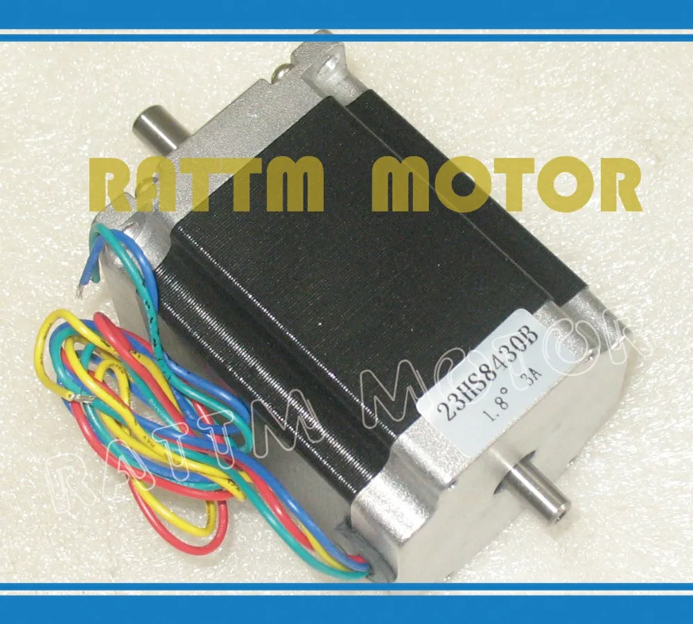 

NEMA23 270 Oz-in CNC Dual shaft stepper motor stepping motor/3.0A