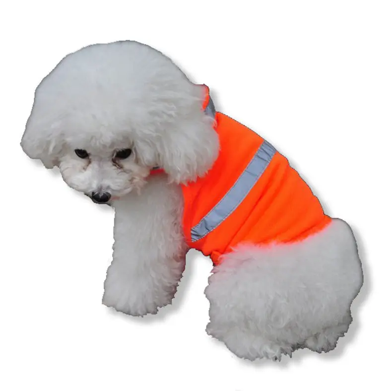 Одежда для собак светоотражающий жилет безопасности для большой одежда для маленьких собак светоотражающие жилеты для щенков