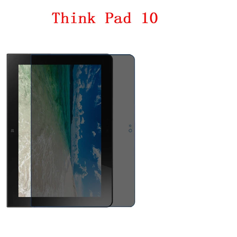 

For Lenovo ThinkPad 10 20C1A015 10.1inch Screen Privacy Screen Protector Privacy Anti-Blu-ray Effective Protection of Vision