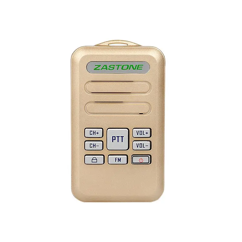 ZASTONE Mini6 портативная мини рация 2 Вт UHF 440-470 МГц 16CH 1000 мАч двухсторонний радиоприемопередатчик радио Comunicador CB радио - Цвет: gold