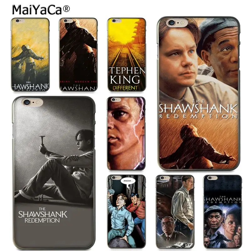 

MaiYaCa The Shawshank Redemption On Sale! Luxury Cool phone accessories Case for iPhone X 6 6s 7 7plus 8 8Plus 5 5S 5C case