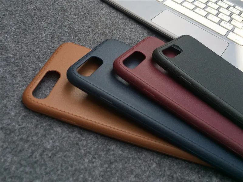 iphone 8 silicone case For iPhone 12 11 Pro Case Soft TPU Ultra Thin Leather Skin Case For iPhone 5S 6S 7 8 Plus Back Cover For iPhone X XR XS Max Case iphone 7 cover