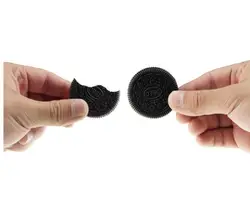 50 шт./лот Магия закрыть Cookie Street трюк печенье укусила и восстановлена трюк Oreo укус Волшебные трюки