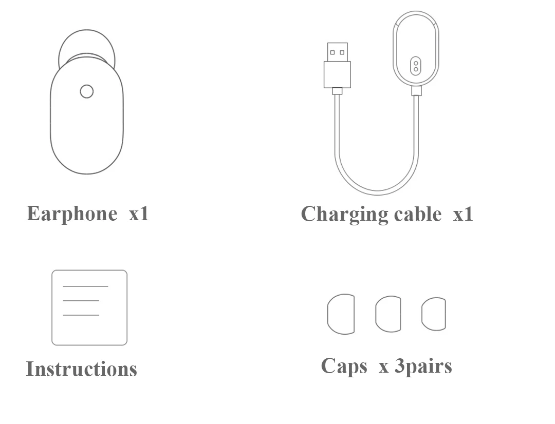 Оригинальные беспроводные мини-наушники Xiaomi с Bluetooth, Hi-Fi гарнитура, Bluetooth 4,1, Xiomi LYEJ05LM наушники с микрофоном, наушники