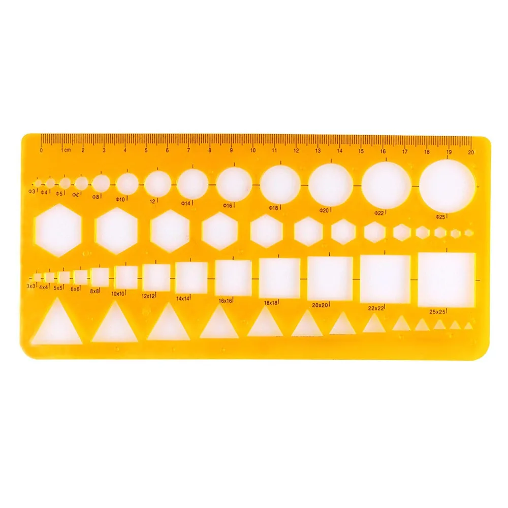 4 PCS Circle Radius Master Drawing Arc Template Stencil, French Curve Template for All Purposes, Bendable Curve Ruler