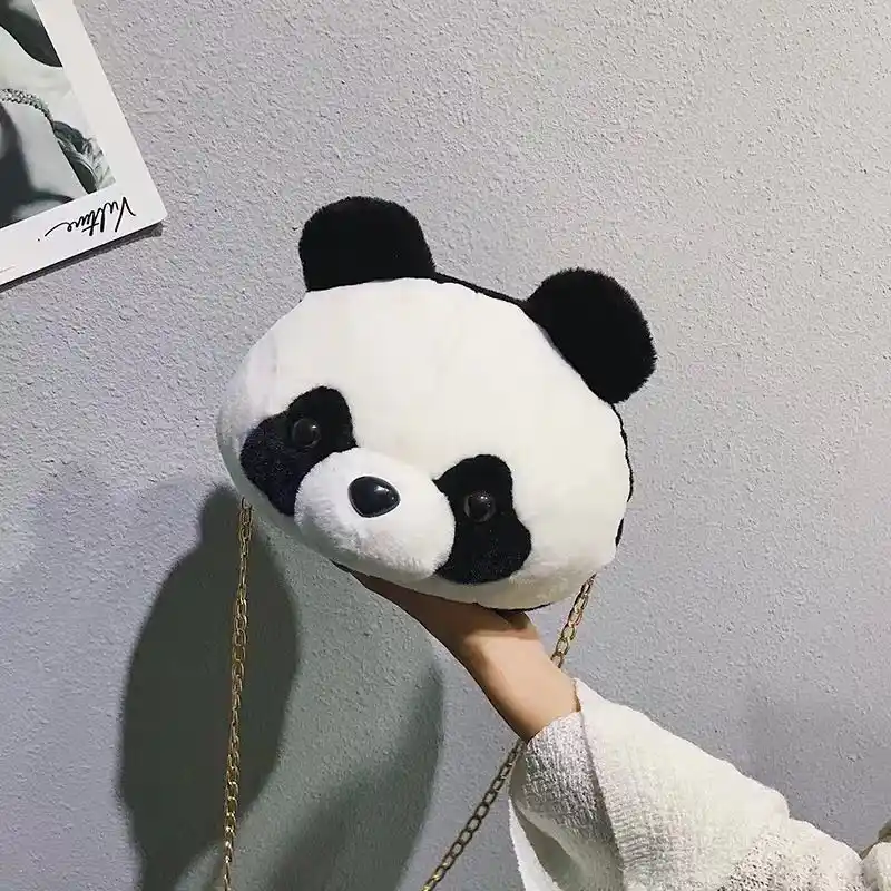 plush animal purse