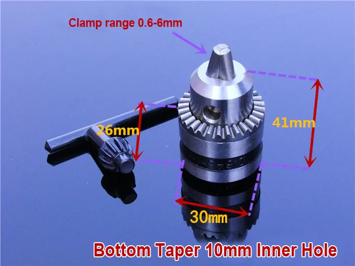 B10 сверлильный патрон соединительный стержень сверла зажим рукава Алюминий сплава высокой точности Соединительная муфта 3,17-10 мм соединительные муфты для валов