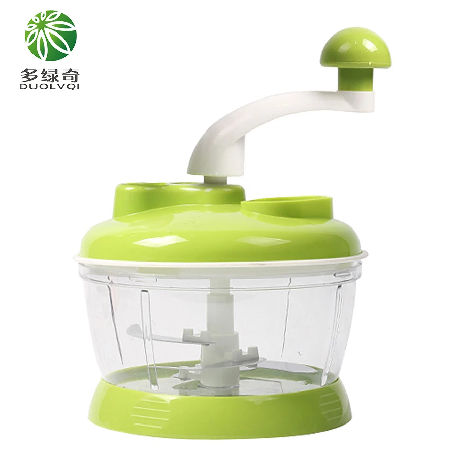 DUOLVQI Round Spiral Vegetable Slicer Manual Multifunctional Vegetable