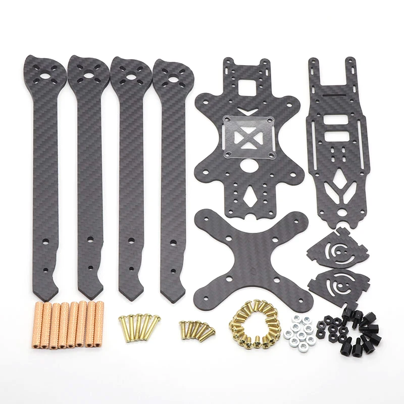 Квадрокоптер HSKRC XL5/6/7/8 232/283/294/360 мм из углеродного волокна набор раманок FPV для