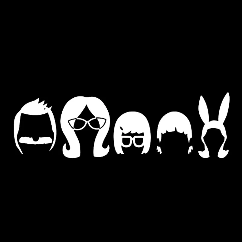 18 9 см * 5 8 Bob'S Burger семейный мультяшный автомобильный стикер модный Стайлинг
